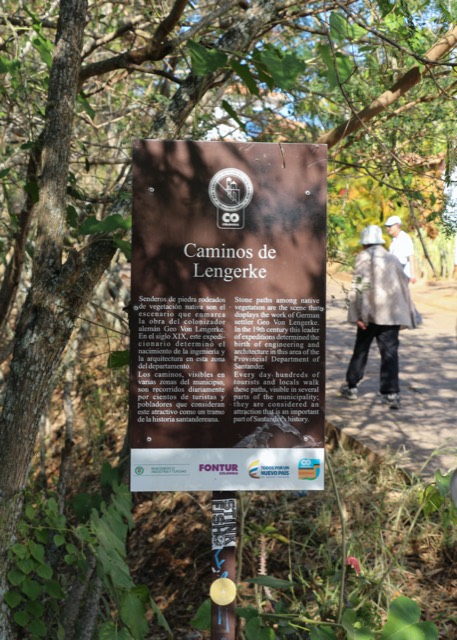 Cartel de los Caminos de Lengerke